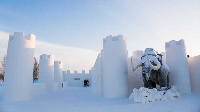 The SnowCastle of Kemi